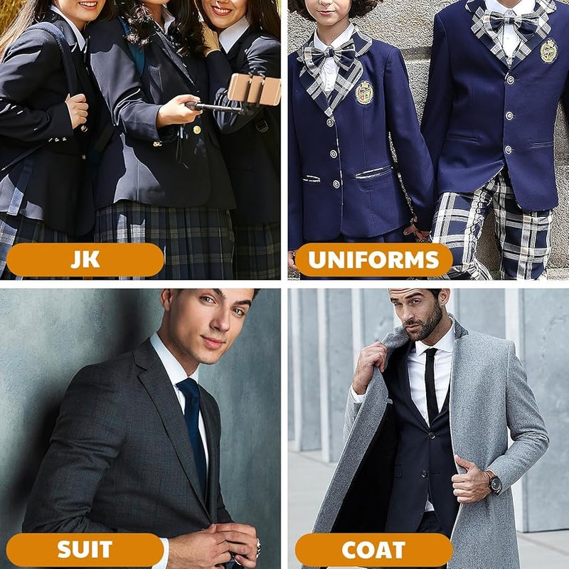 أزرار خياطة نحاسية عتيقة 15-25 مم إكسسوارات ملابس معدنية للرجال والنساء - Image 4